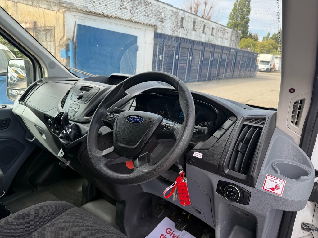 Ford Transit Custom 2.0 350 Ecoblue Panel Van Fwd L2 LA19ONU White #4