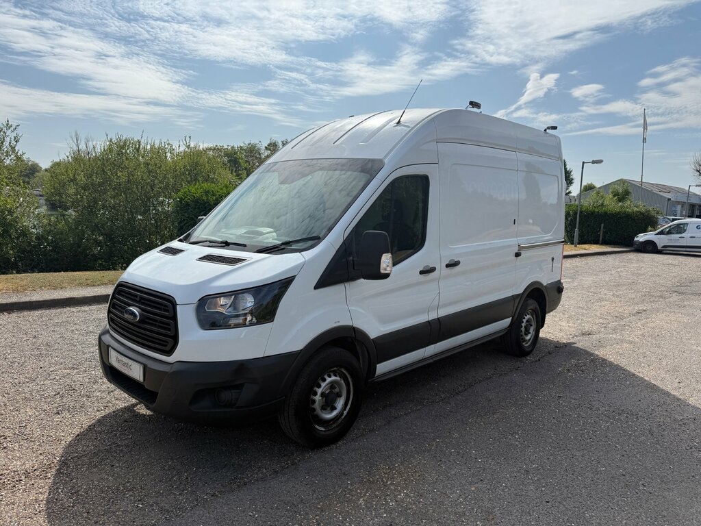 Ford Transit Custom 2.0 350 Ecoblue Panel Van Fwd L2 LA19ONU White