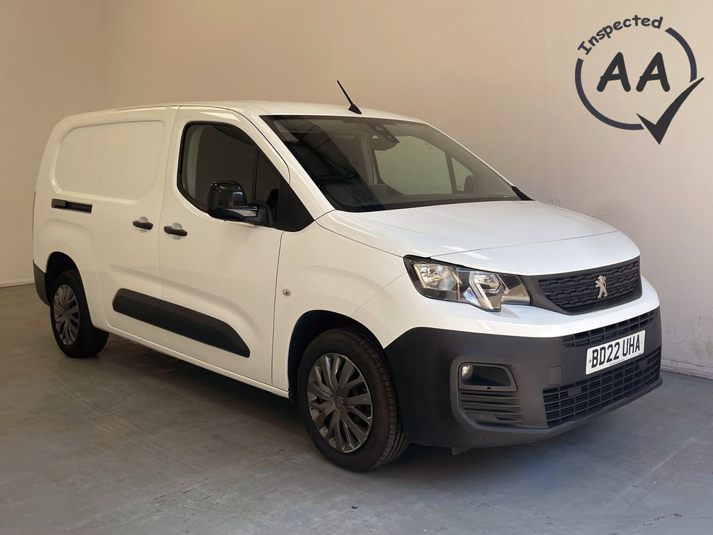 Peugeot Partner 850 Professional Premium Lwb 1.5 Bluehdi 100Ps White