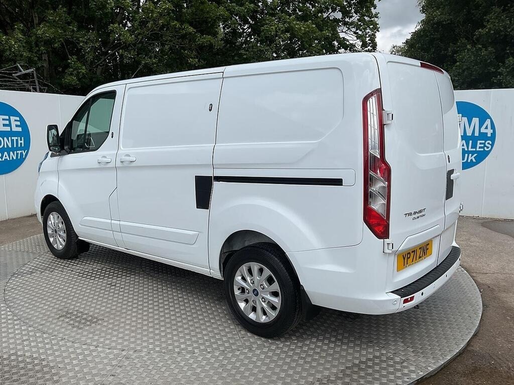Ford Transit Custom 2.0 Ecoblue 130Ps Low Roof Limited Van White #4