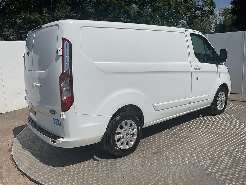 Ford Transit Custom 2.0 Ecoblue 130Ps Low Roof Limited Van White #2