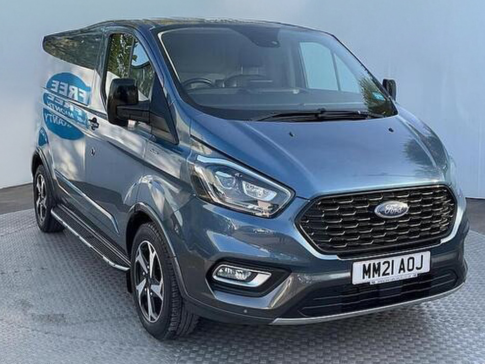 Ford Transit Custom 300 Active L1 H1 Fwd 2.0 Ecoblue 170Ps MM21AOJ Blue