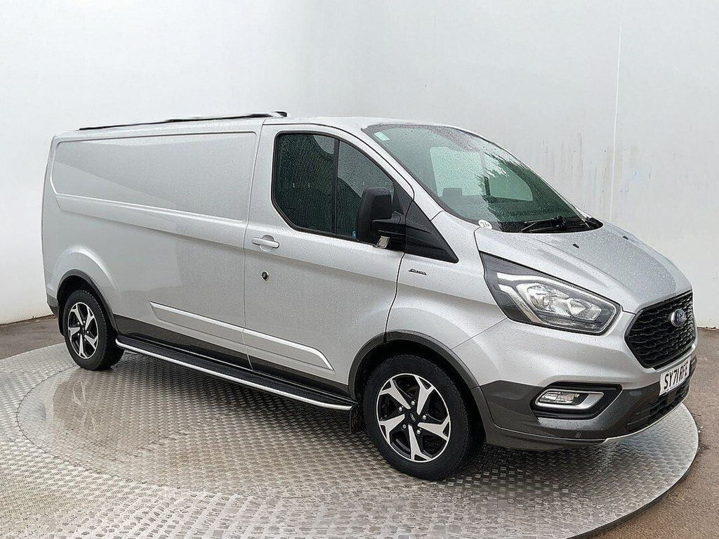 Ford Transit Custom 320 Active L2 H1 Lwb Fwd 2.0 Ecoblue 170Ps SY71RFE Silver