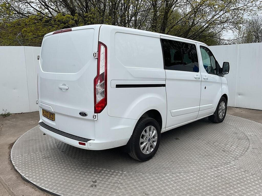 Ford Transit Custom 2.0 Ecoblue 130Ps Low Roof Dcab Limited Van White #4