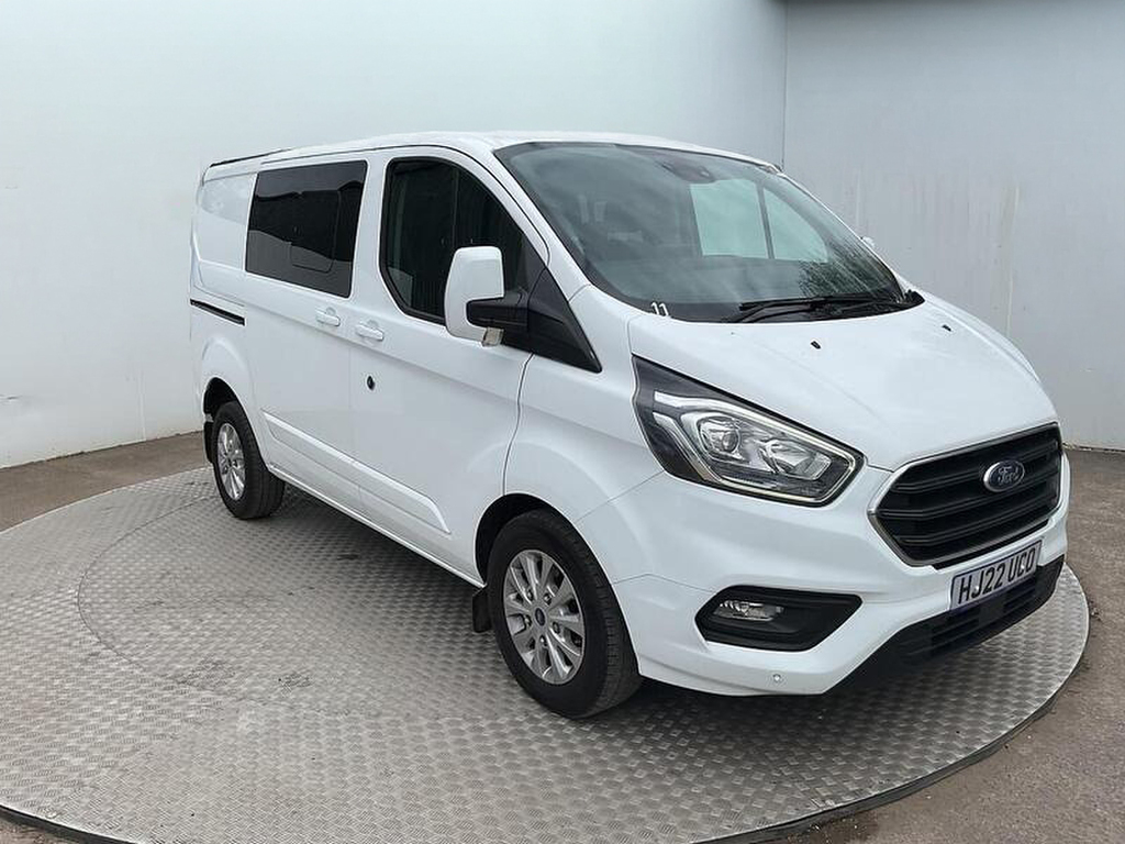 Ford Transit Custom 2.0 Ecoblue 130Ps Low Roof Dcab Limited Van White