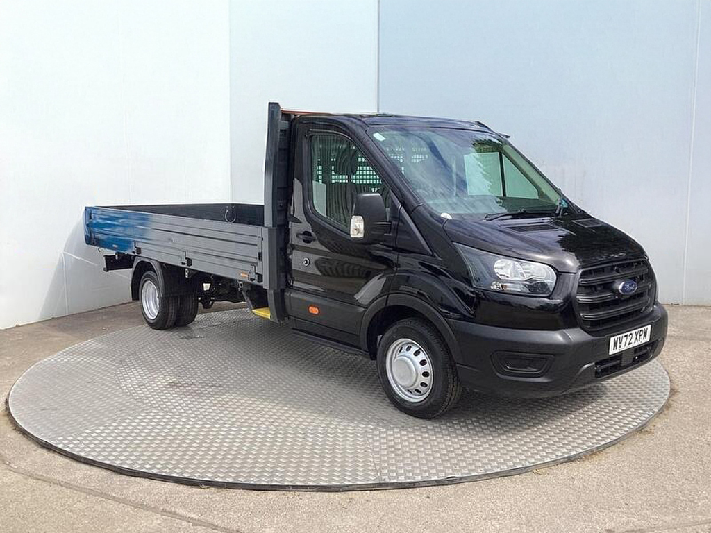 Ford Transit Custom 2.0 Ecoblue 130Ps Chassis Cab Black