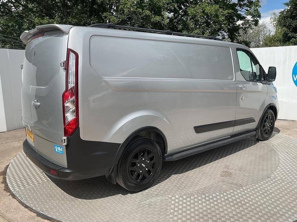 Ford Transit Custom 300 Limited L2 H1 2.0 Ecoblue 130Ps Silver #2