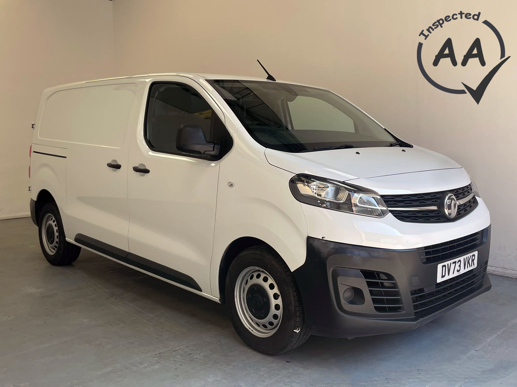 Vauxhall Vivaro 2900 Prime L1 H1 Swb 1.5 Turbo D 120Ps White