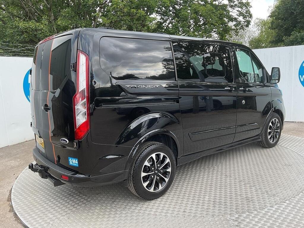Ford Transit Custom Sport L1 H1 Dcab 2.0 Ecoblue 185Ps HW69NDE Black #2