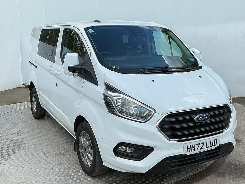 Ford Transit Custom Limited Dcab L1h1 2.0 Ecoblue 170Ps White