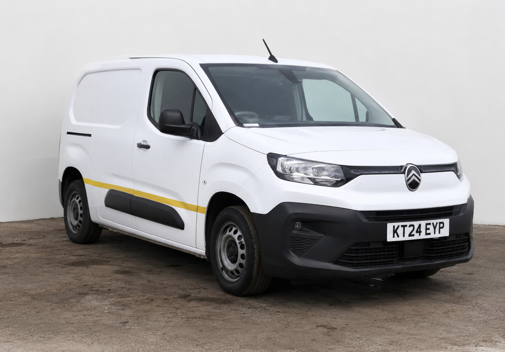 Citroen Berlingo 1.5 Bluehdi 100Ps Van Driver White