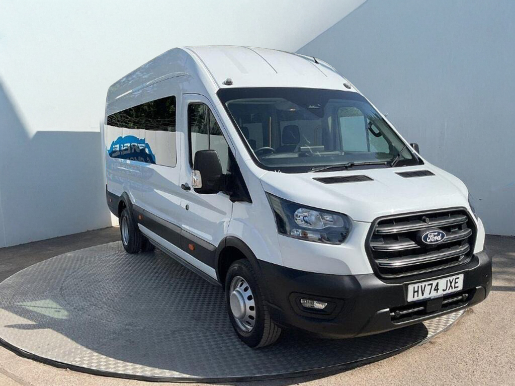 Ford Transit Custom 17 Seater Trend L4h3 Rwd 2.0 Ecoblue 165Ps White