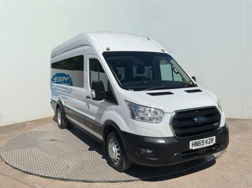 Ford Transit Custom 17 Seater Trend L4h3 2.0 Ecoblue 165Ps White