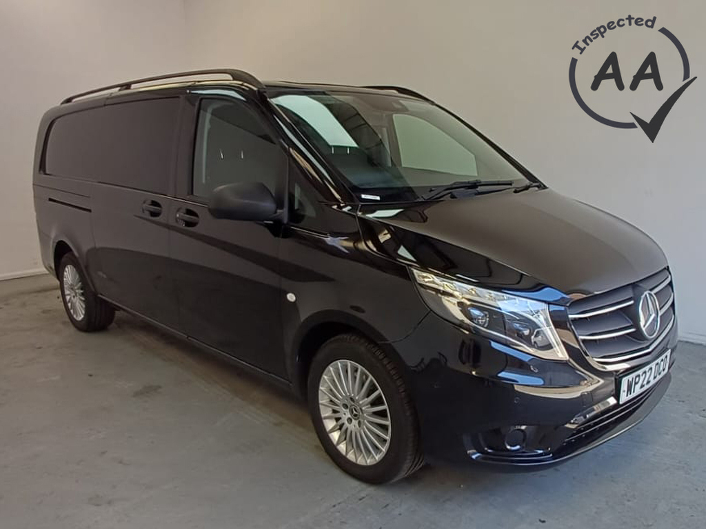 Mercedes-Benz Vito 119Cdi Premium Dcab L3 H1 Lwb Rwd 9G-tronic Black