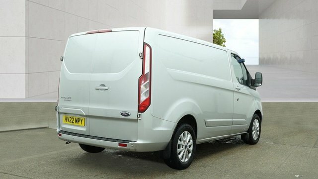 Ford Transit Custom 2.0 300 Ecoblue Limited Panel Van Manua Silver #3