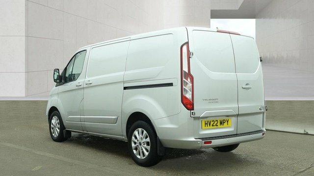 Ford Transit Custom 2.0 300 Ecoblue Limited Panel Van Manua Silver #2