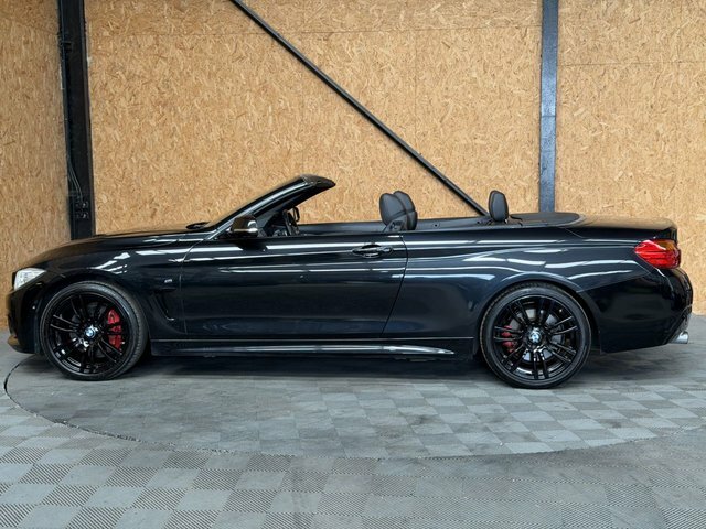 BMW 4 Series 3.0 435D M Sport Convertible Xdriv Black #2