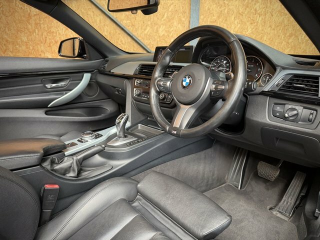 BMW 4 Series 3.0 435D M Sport Convertible Xdriv Black #4