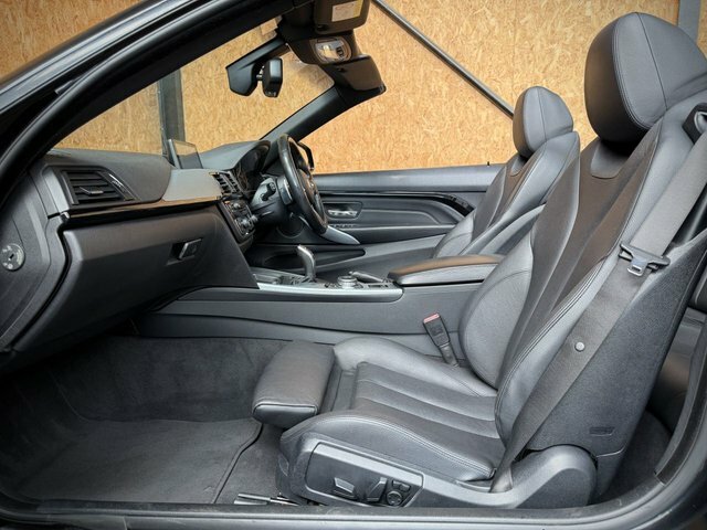 BMW 4 Series 3.0 435D M Sport Convertible Xdriv Black #5