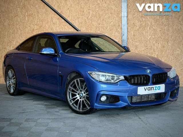 BMW 4 Series Gran Coupe 2.0 420D M Sport Coupe Euro 6 S S Blue