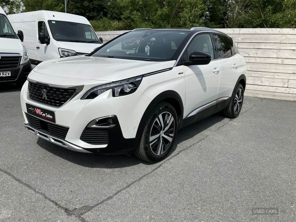 Peugeot 3008 1.2 Puretech Gt Line VO67VEW White #3