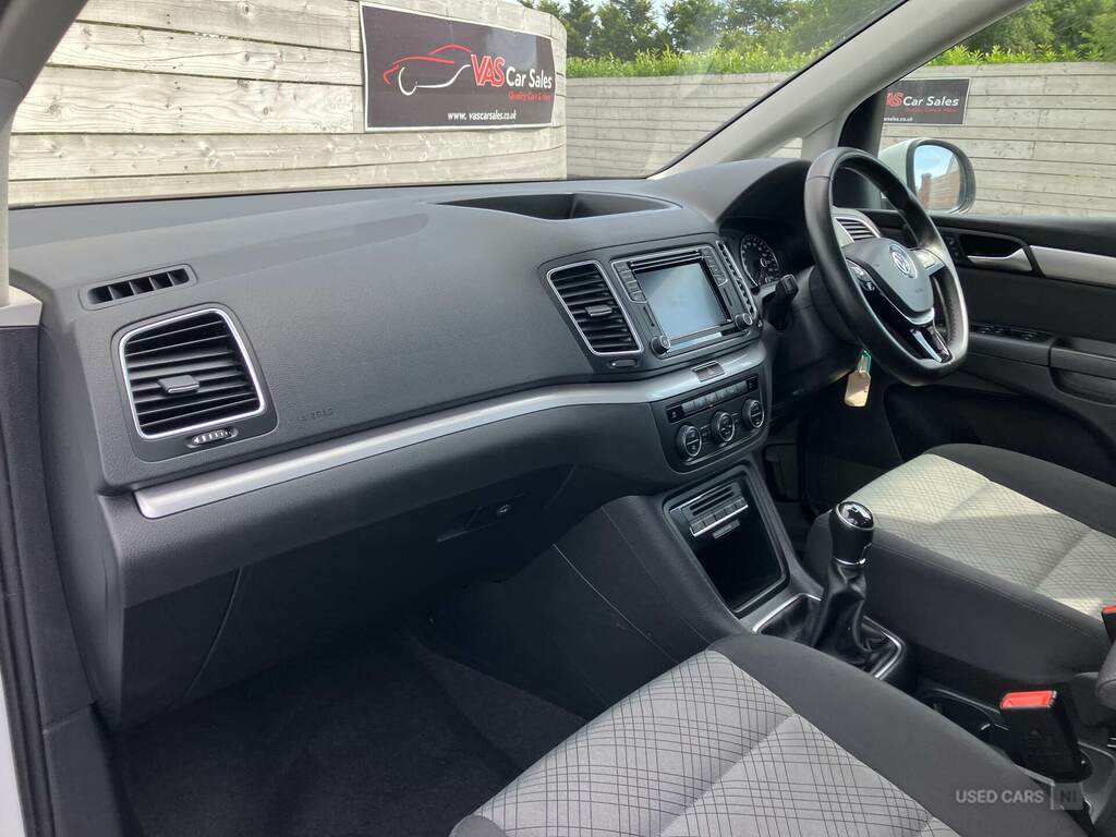 Volkswagen Sharan 2.0 Tdi S Euro 6 Ss Grey #16