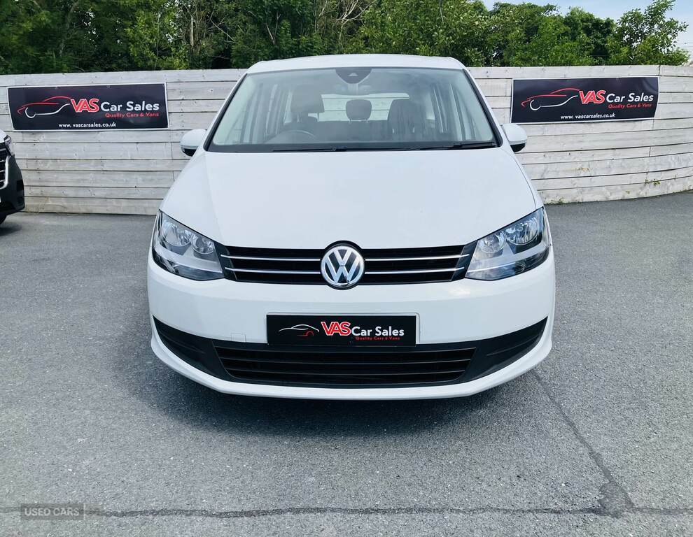 Volkswagen Sharan 2.0 Tdi Scr 150 S White #2