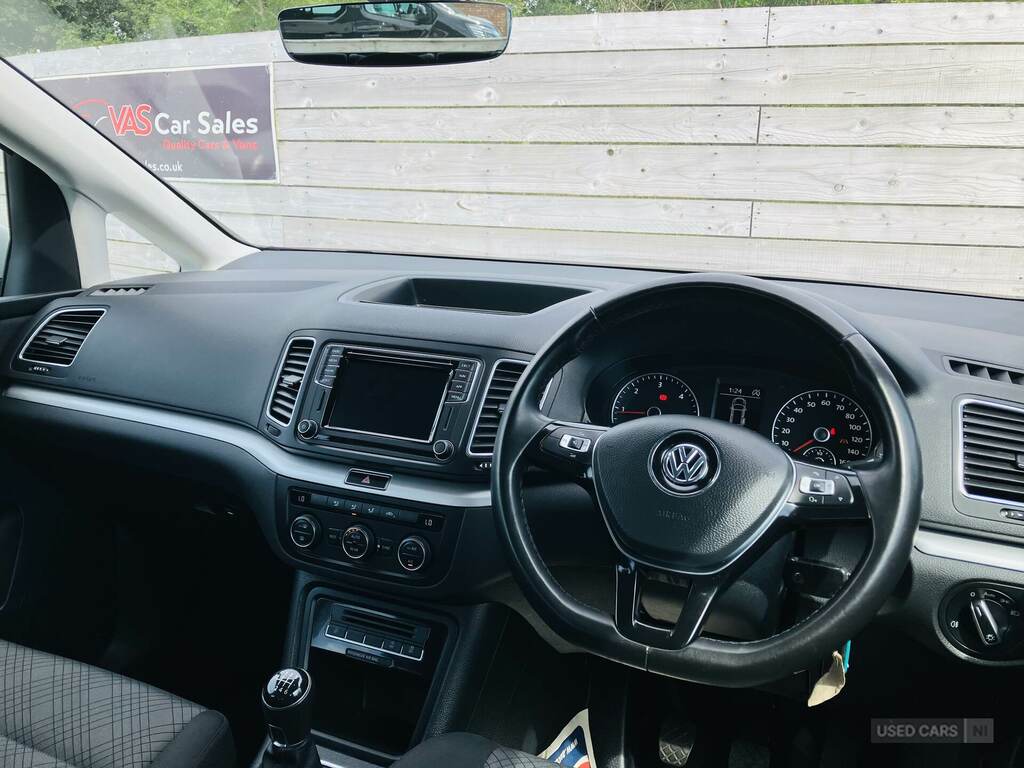 Volkswagen Sharan 2.0 Tdi S Euro 6 Ss Grey #18