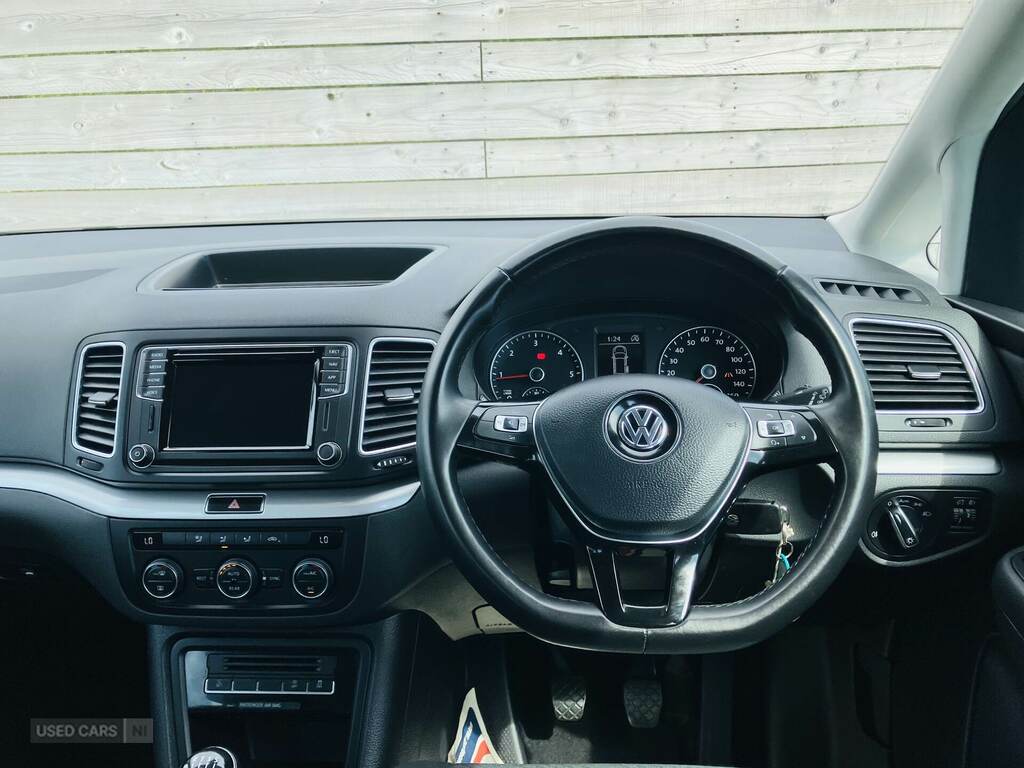 Volkswagen Sharan 2.0 Tdi S Euro 6 Ss Grey #17