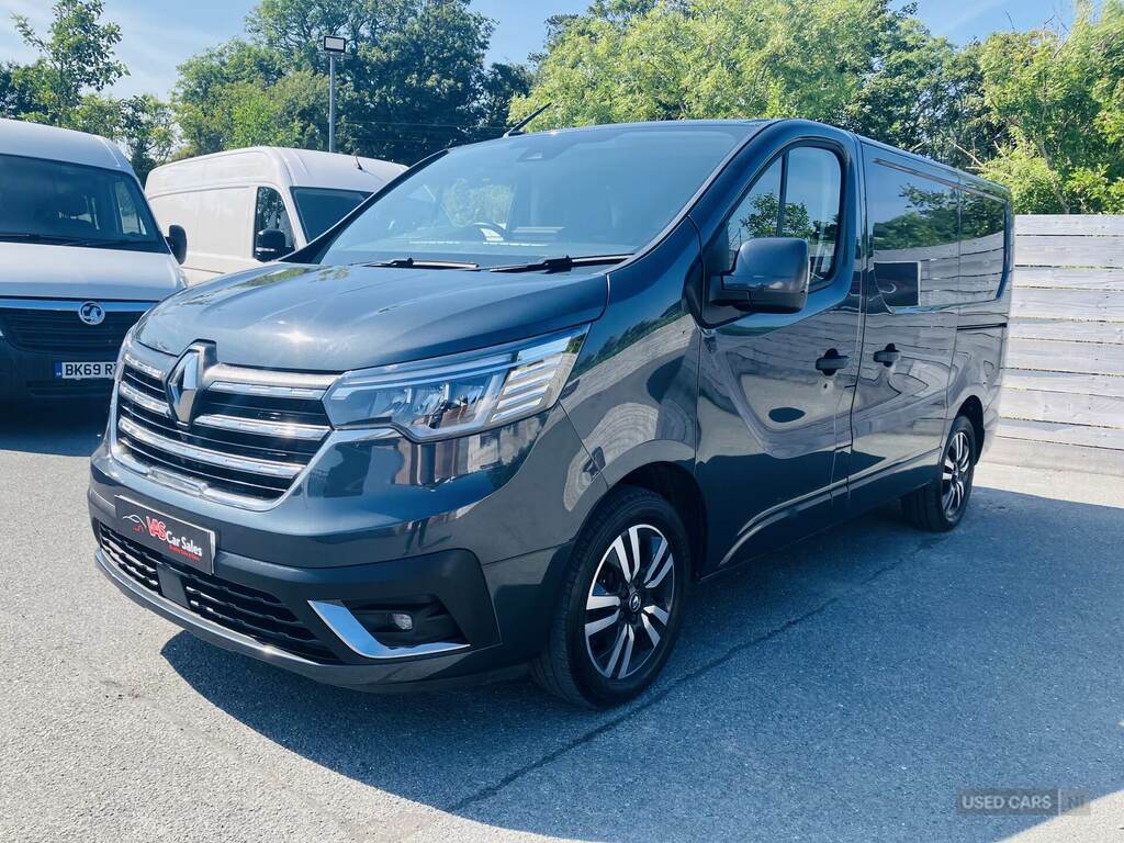 Renault Trafic Sl28 Blue Dci 150 Sport Van Grey #3
