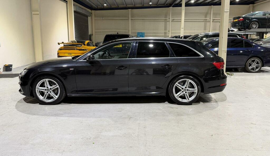Audi A4 Avant 2.0 Tdi Ultra S Line S Tronic Euro 6 Ss AO17VOC Black #5