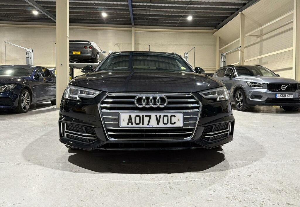 Audi A4 Avant 2.0 Tdi Ultra S Line S Tronic Euro 6 Ss AO17VOC Black #3