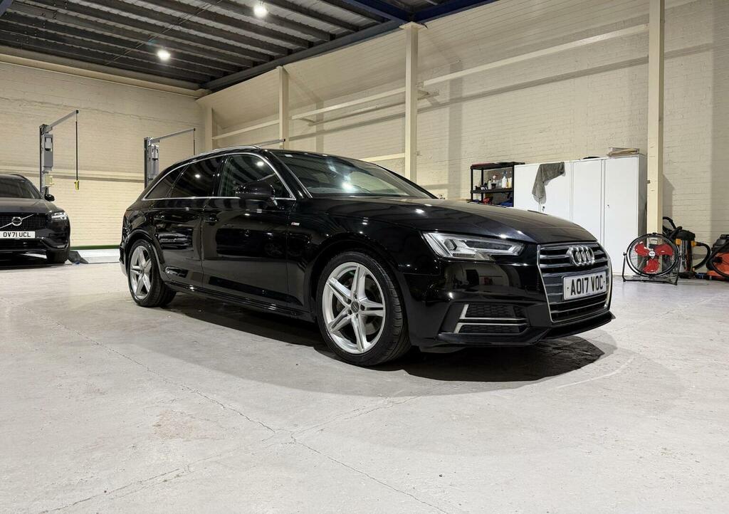 Audi A4 Avant 2.0 Tdi Ultra S Line S Tronic Euro 6 Ss AO17VOC Black #2