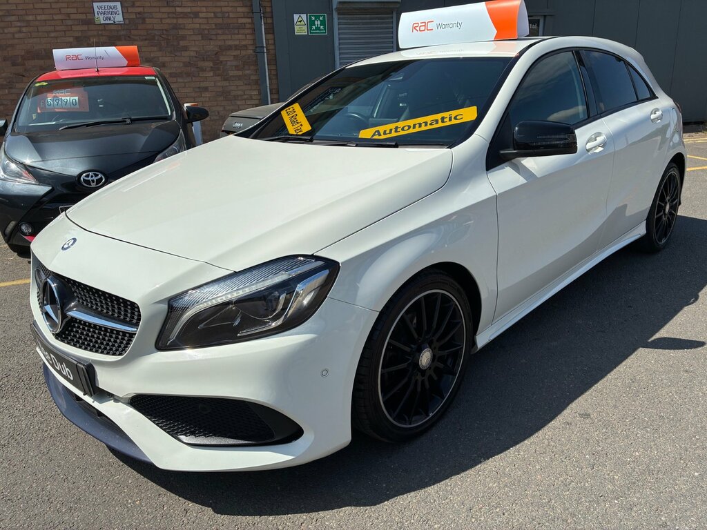Mercedes-Benz A Class 2.1 A200d Amg Line Premium Hatchback White