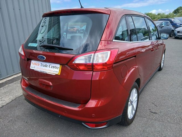 Ford Grand C-Max 1.5 Tdci Zetec Mpv Euro 6 S S MF67BAA Red #4