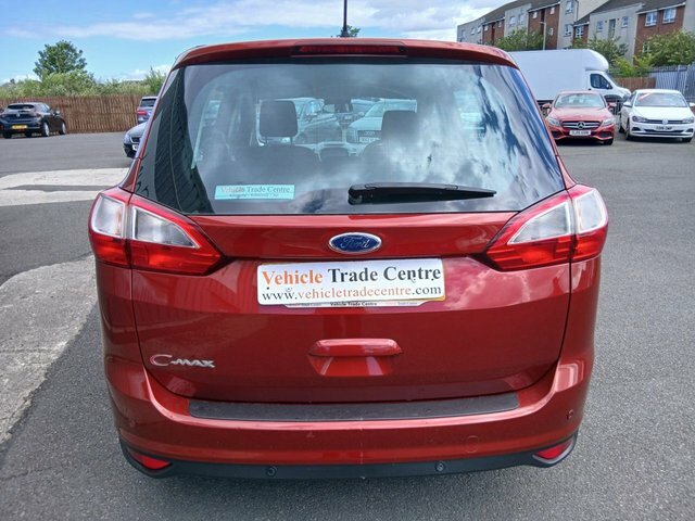 Ford Grand C-Max 1.5 Tdci Zetec Mpv Euro 6 S S MF67BAA Red #6