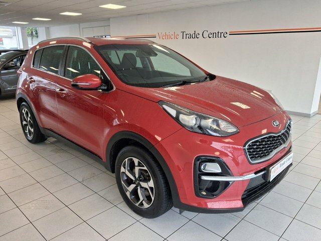 Kia Sportage 1.6 Crdi 2 Suv Euro 6 S S 134 BJ68KTG Red