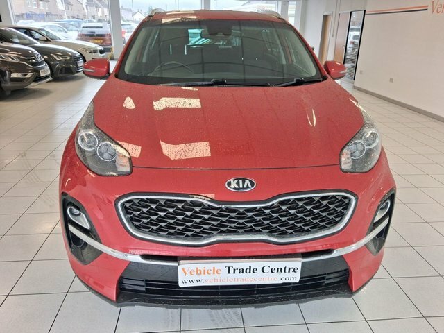 Kia Sportage 1.6 Crdi 2 Suv Euro 6 S S 134 BJ68KTG Red #2