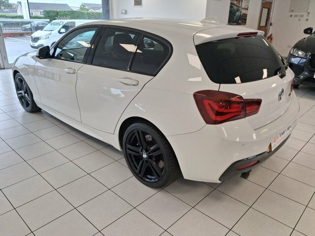 BMW 1 Series 1.5 118I Gpf M Sport Shadow Edition Hatchback YH19GAF White #6