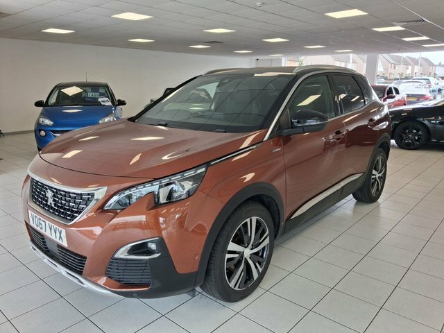 Peugeot 3008 1.2 Puretech Gt Line Suv Euro 6 VO67YYX Brown #3