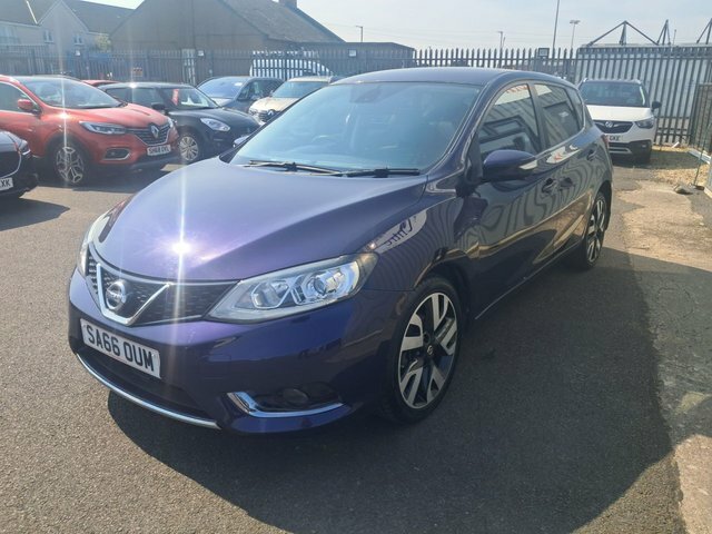 Nissan Pulsar 1.2 Dig-t Tekna Hatchback Euro 6 Blue #3