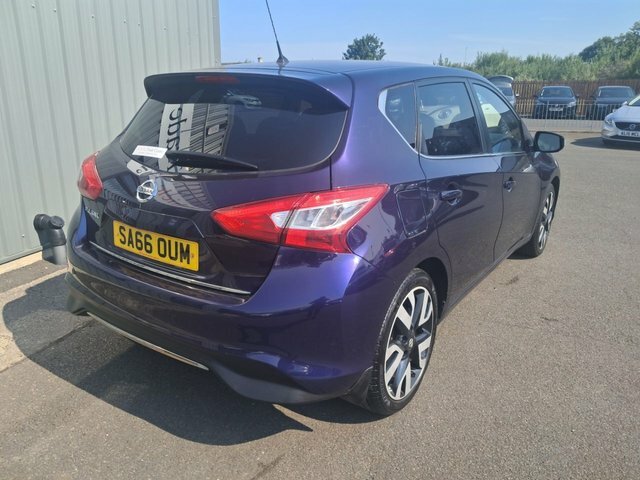 Nissan Pulsar 1.2 Dig-t Tekna Hatchback Euro 6 Blue #4