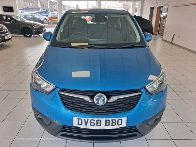 Vauxhall Crossland X 1.2 Turbo Ecotec Gpf Se Suv Euro Blue
