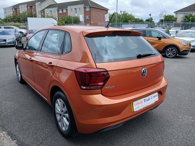 Volkswagen Polo 1.0 Tsi Se Hatchback Euro 6 S S NU68KHO Orange #4