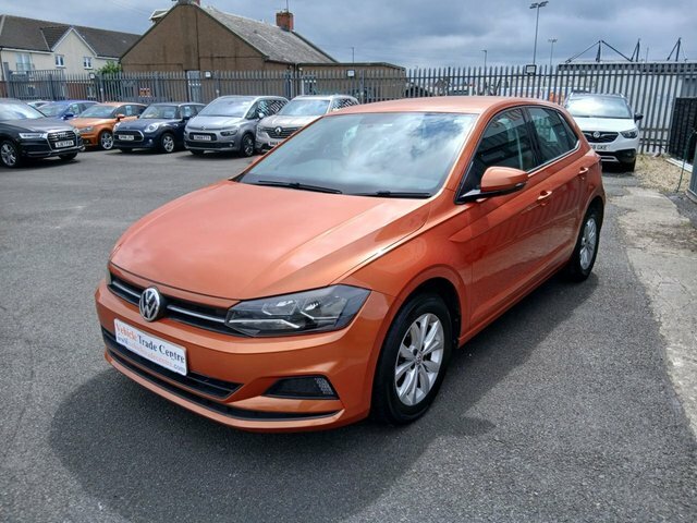 Volkswagen Polo 1.0 Tsi Se Hatchback Euro 6 S S NU68KHO Orange #3
