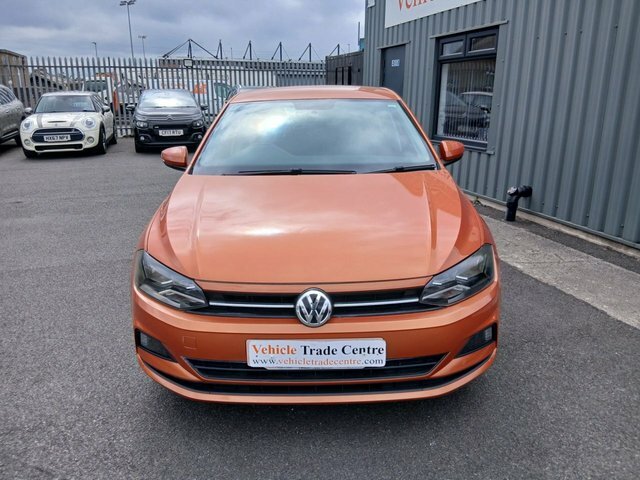 Volkswagen Polo 1.0 Tsi Se Hatchback Euro 6 S S NU68KHO Orange #2