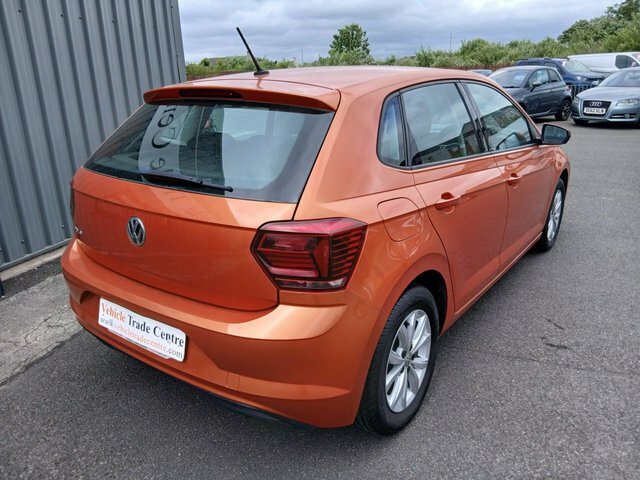 Volkswagen Polo 1.0 Tsi Se Hatchback Euro 6 S S NU68KHO Orange #6