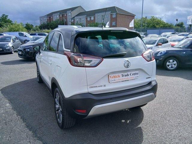 Vauxhall Crossland X 1.2 Turbo Gpf Elite Suv Euro 6 DA68GKE White #4