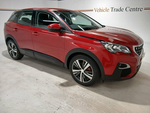Peugeot 3008 1.6 Bluehdi Active Suv Euro 6 S Red