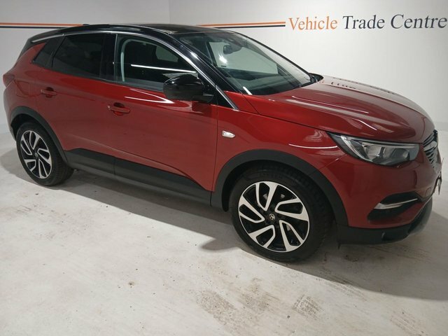 Vauxhall Grandland X 1.2 Turbo Elite Nav Suv Euro 6 DS18PXG Red
